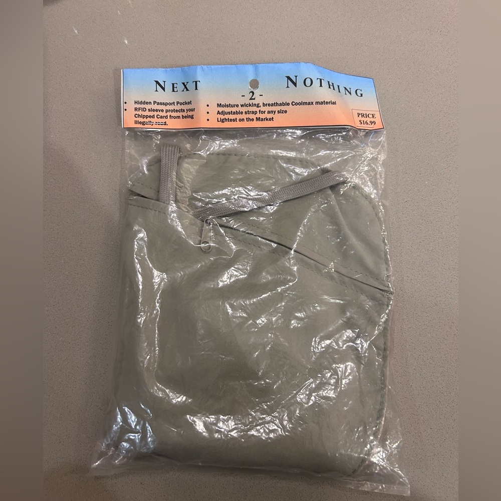 Hidden Passport Travel Bag for Money Protection